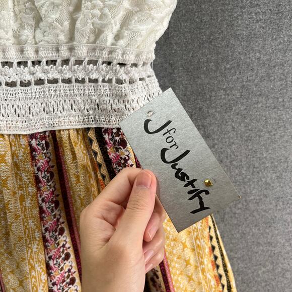 J for Justify Sleeveless Jumpper Dress Women Size Small - Picture 9 of 14